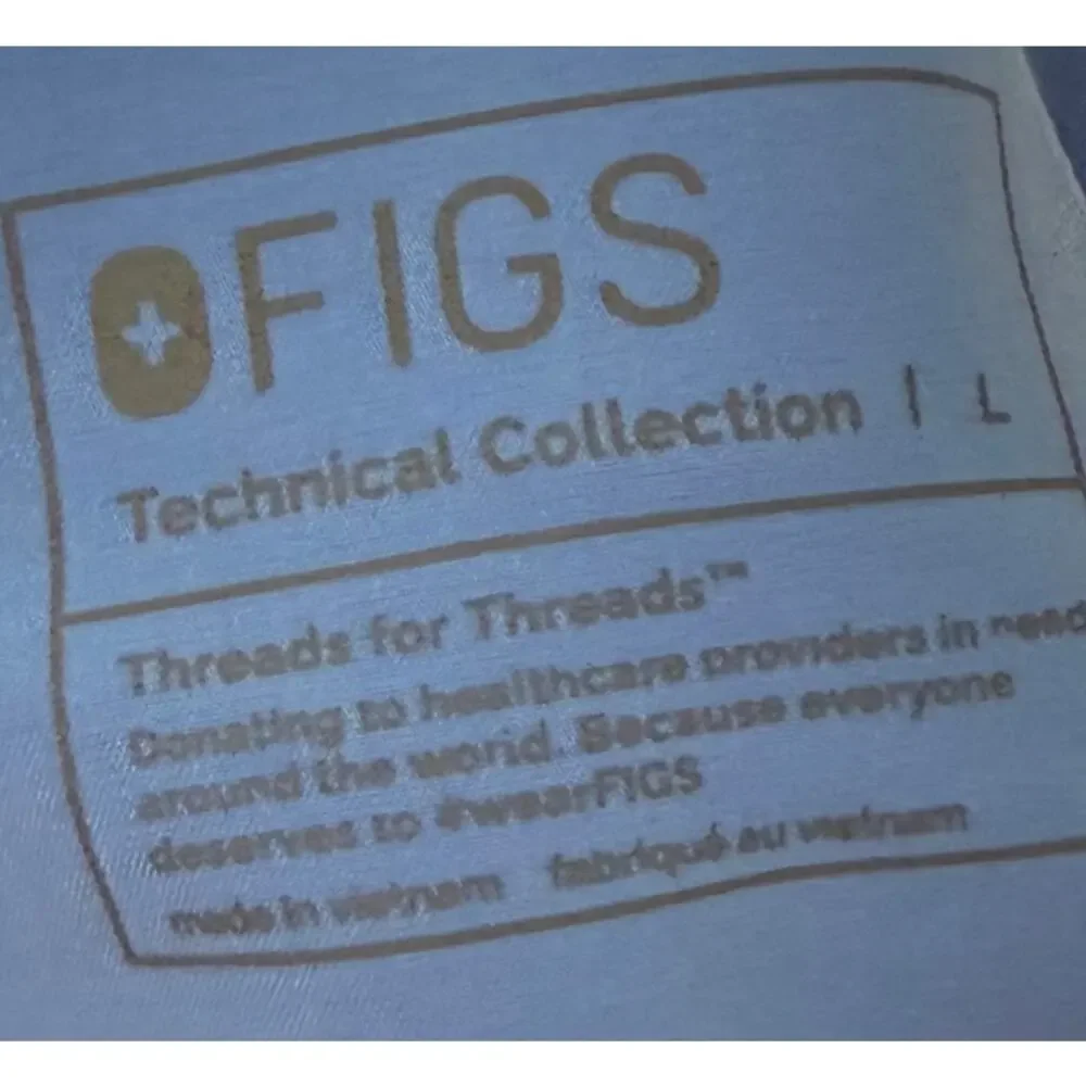 Figs Ceil Blue Men's Tansen Jogger Scrub Pants Large Scrub Casual Nurse Hospital